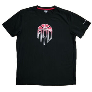 3/$20 And1 Black Red & White Basketball T-shirt